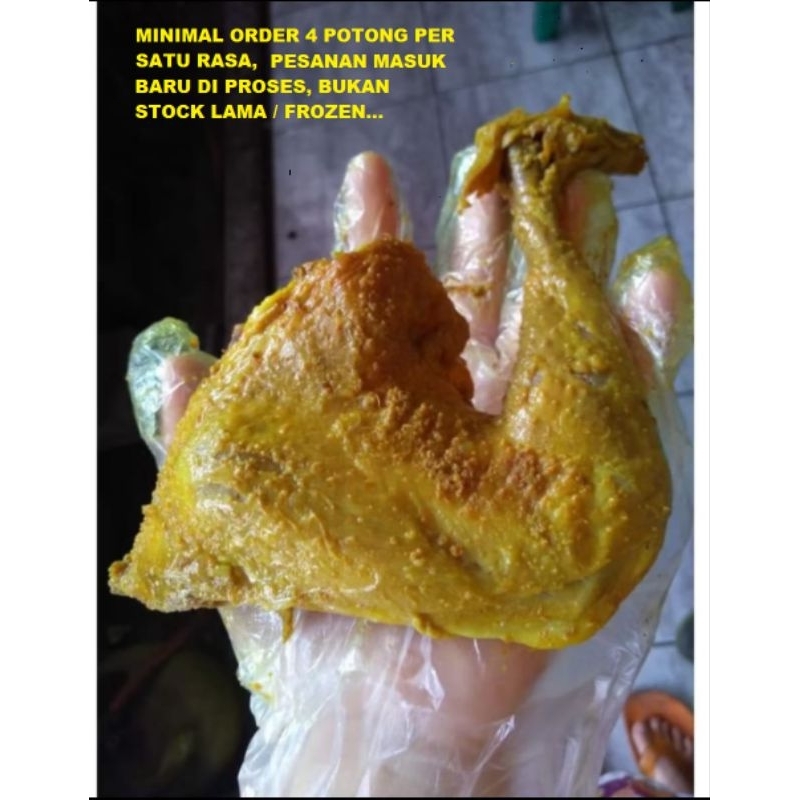 

Ayam Pejantan kalasan bumbu kuning
