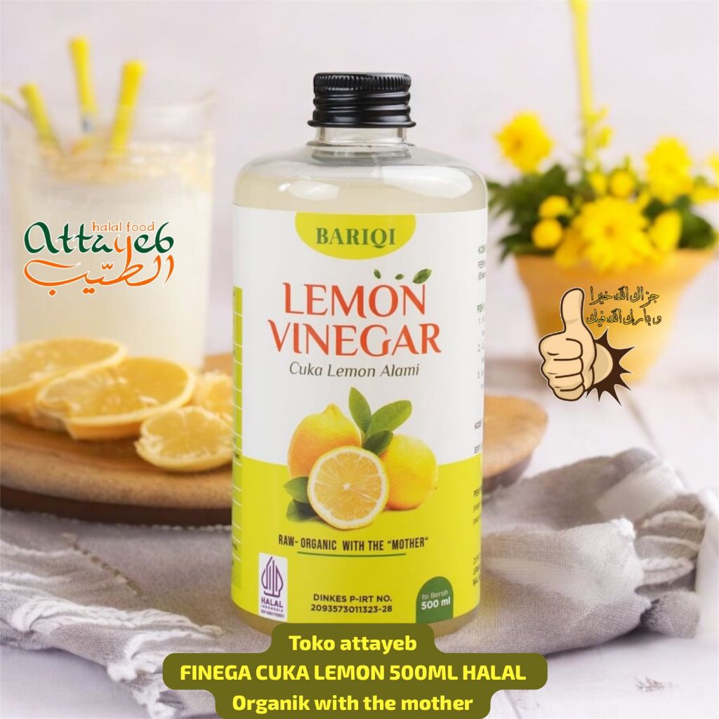 

Lemon Baroqi 500ml Organik With The Mother Asli 100% Original nutrifarm sari lemon murni Plus Probiotik Ampuh mengatasi Bakteri Virus Ganas dan Flu, Herpes