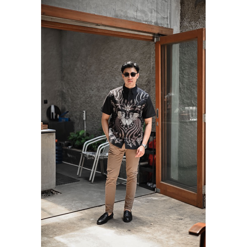 Barilie Batik Rowogelud Slimfit