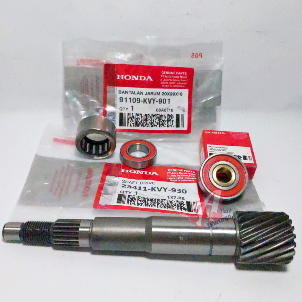 AS PULLY BEAT KARBU SPACY SCOOPY KARBU+BEARING LAHER PULLY BEAT VARIO+BEARING BAK CVT 6002 KUNINGAN