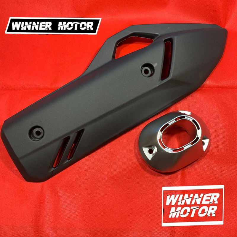 ORIGINAL fullset Cover Pelindung moncong Tutup Tameng Knalpot Vario 160 Pcx 160 2022 2023 2024