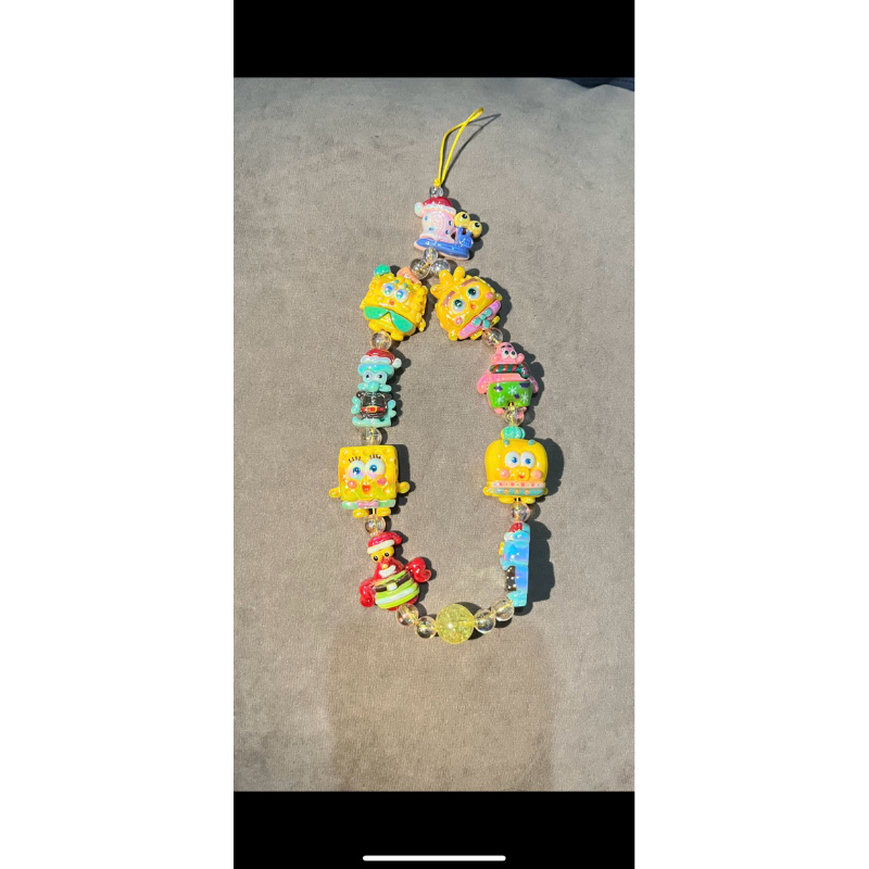 PHONE STRAP SPONGEBOB