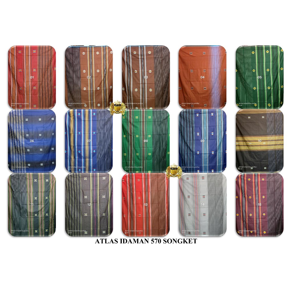 Sarung atlas idaman 570 songket