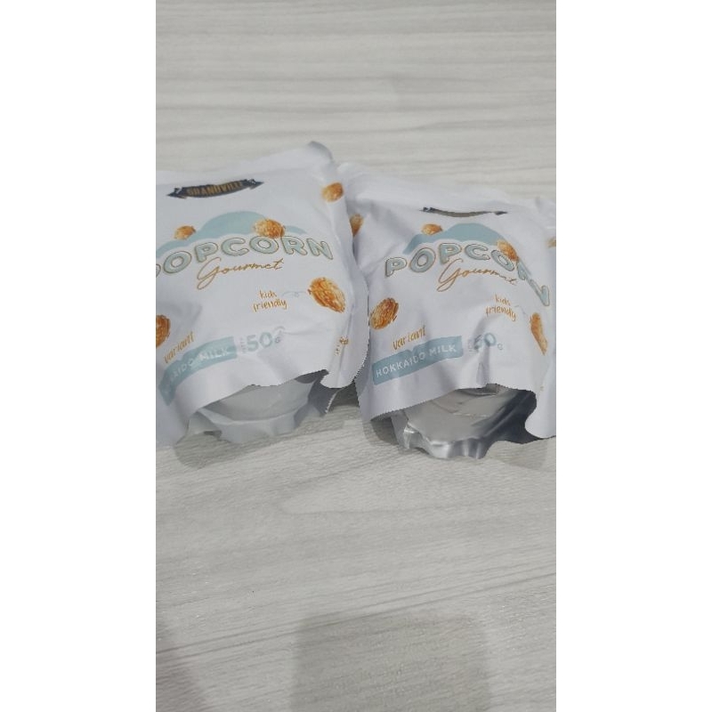 

Popcorn dari Grandville rasa Hokkaido Milk