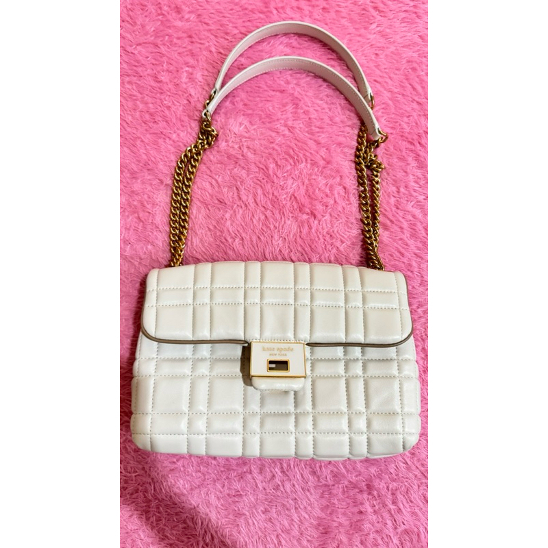 Preloved Kate Spade Evelyn Quilted Medium Convertible Shoulder Bag