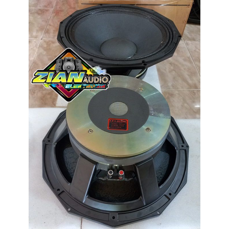 Speaker 18" SPL AUDIO PD 1850 18 Inchi voice coil 5" Original wajib palet kayu