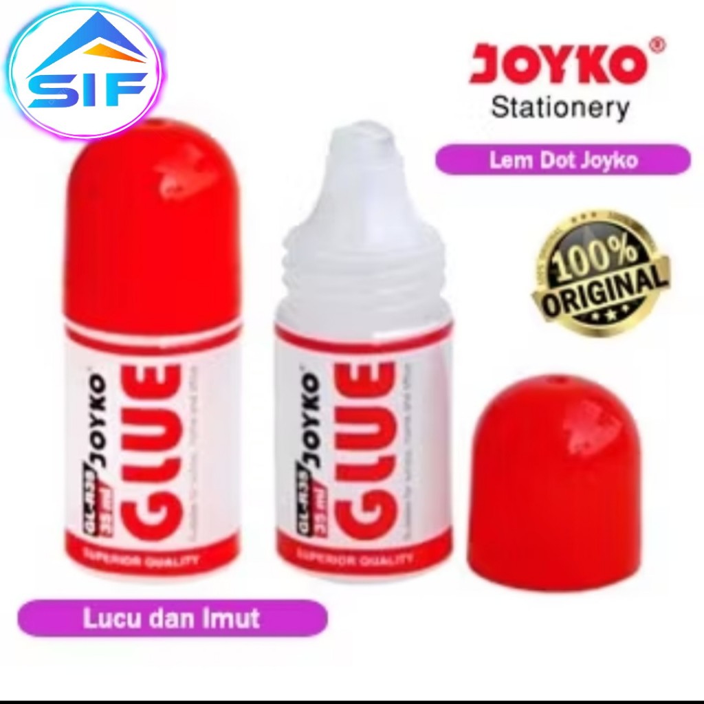 

Lem Kertas Cair Botol Bening Alat Tulis Sekolah Murah Praktis Mudah DIY Slime Ori