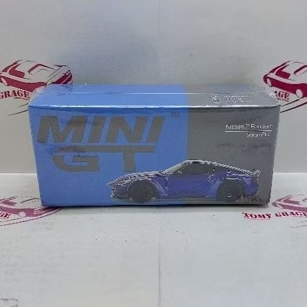 Mini GT 778 Nissan Z Pandem Seiran Blue