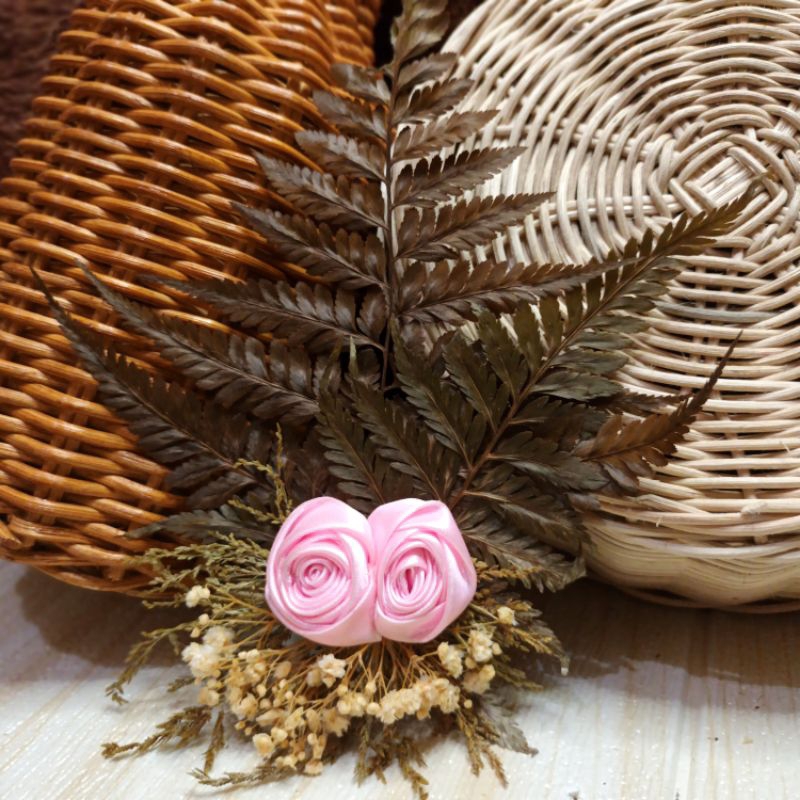 Hiasan Bunga Kering Rustic - Dekorasi Vintage Unik / Hantaran