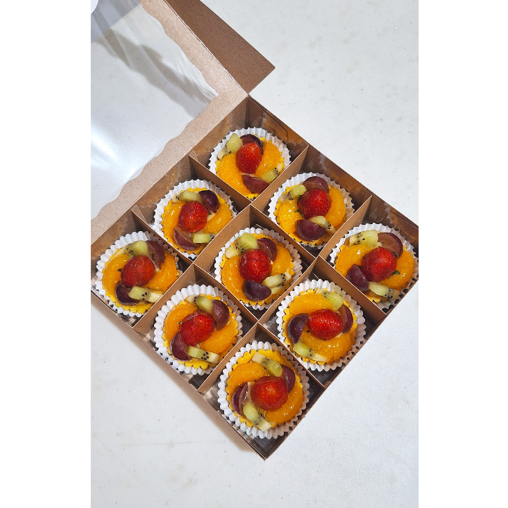 

Pie Buah Besar - Pie buah isi 9 pie - Twin Cookie