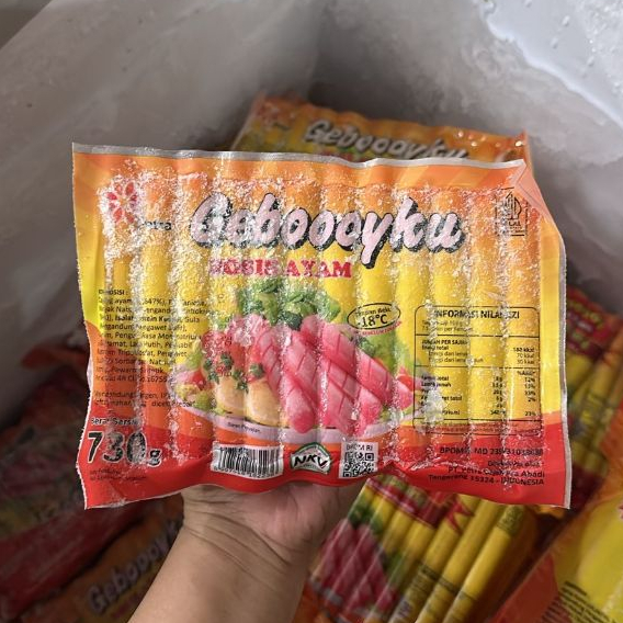 

GEBOOOYKU Sosis Ayam Merah 730gr