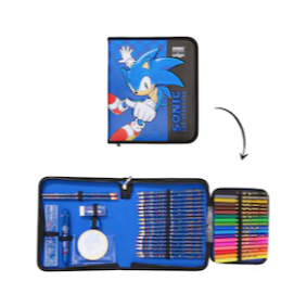 

gk Smgle Midi Zip Kit Stationery Gift Set Organized