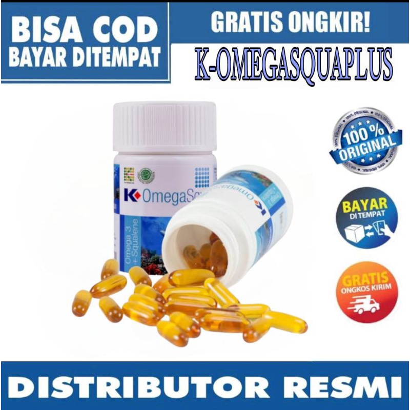 𝐎𝐅𝐅𝐈𝐂𝐈𝐀𝐋 𝐒𝐓𝐎𝐑𝐄  OMEGA SQUA PLUS ORIGINAL OMEGA 3 ASLI 30 SOFTGEL 𝟏𝟎𝟎% 𝐎𝐑𝐈𝐆𝐈𝐍𝐀𝐋 Minyak ikan Omega 3 A