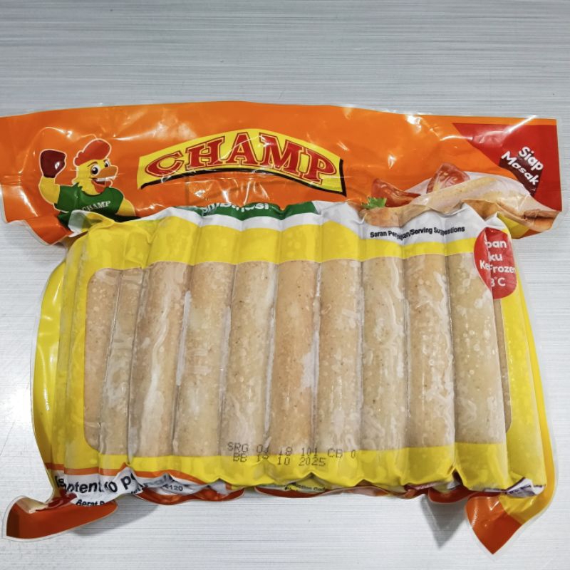 

CHAMP SOSIS SERBAGUNA 1KG ISI 40 BATANG / SOSIS CHAMP 1KG