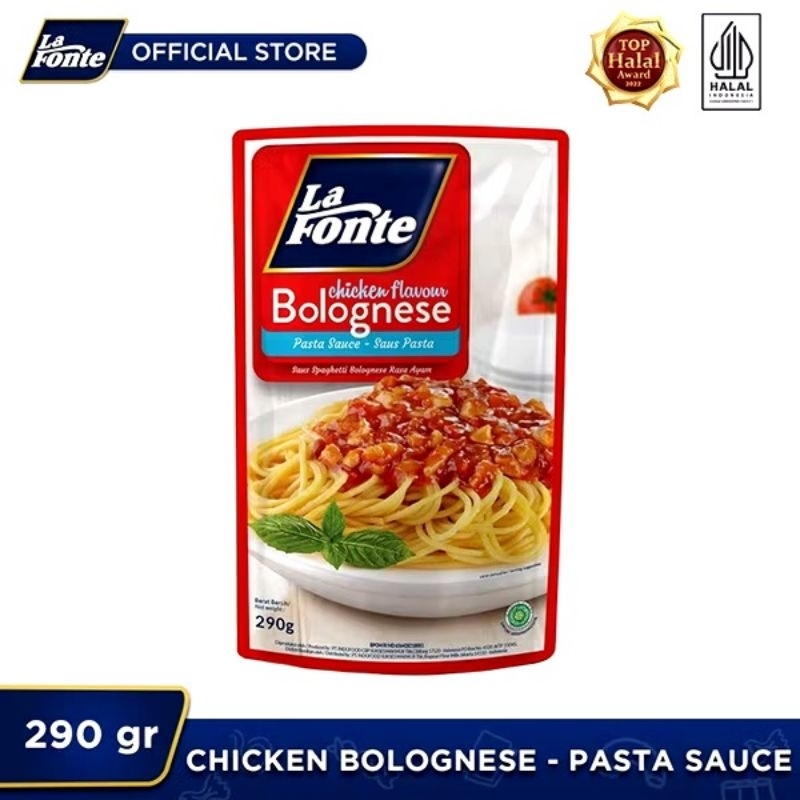 

La Fonte Saus Pasta Bolognese 315Gr/Chicken 290Gr