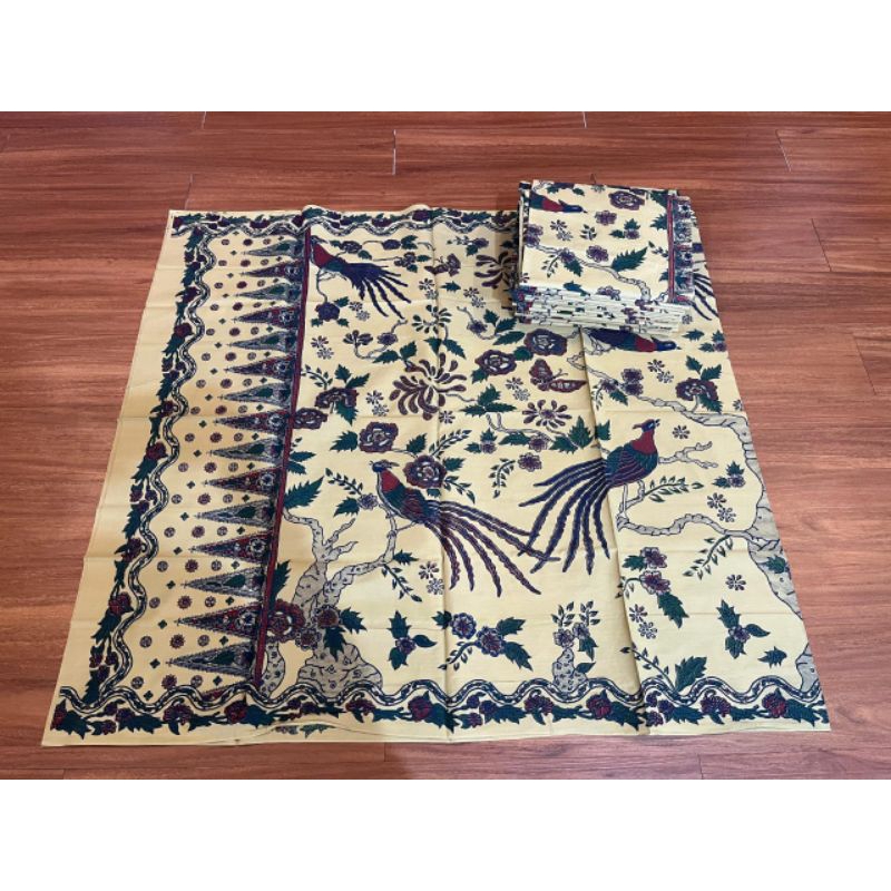 Kain Batik Solo katun premium motif merak