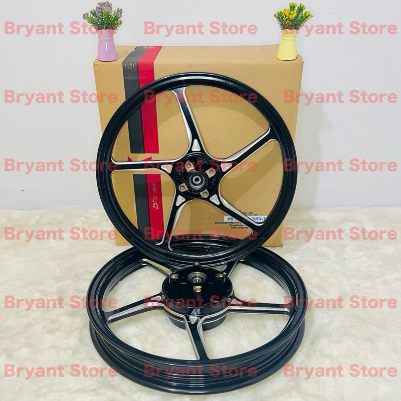 ROSSI VELG RACING SPRINT PRIME JUPITER MX NEW DOUBLE DISC DD 160x17 185x17 PALANG 5 AK55 VROSSI VROS