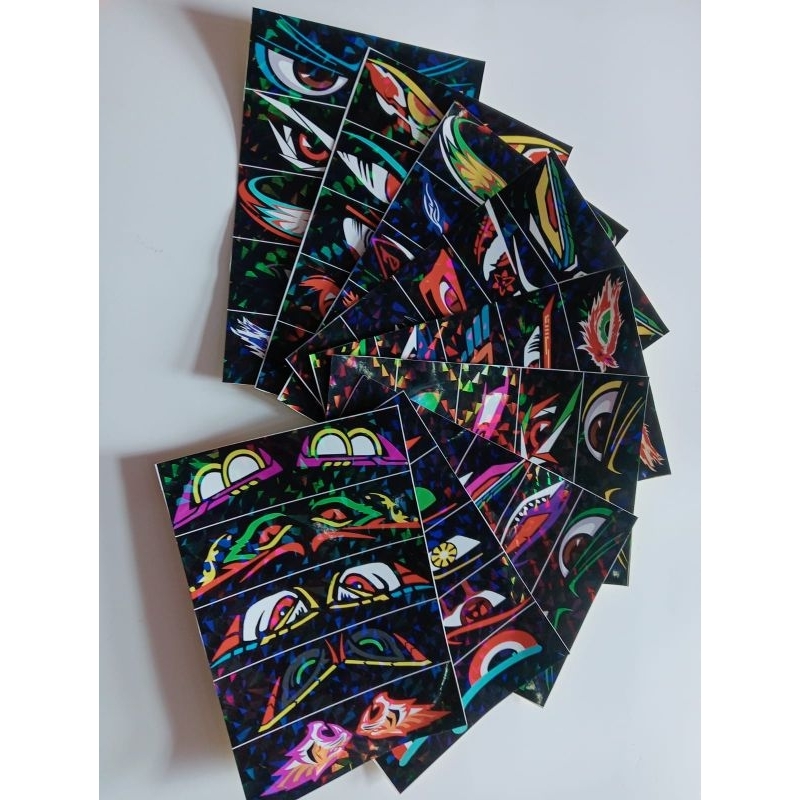 

stiker mata elang isi 15 pcs