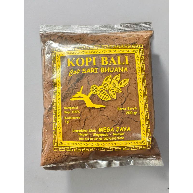 

kopi bubuk asli bali sari bhuana 200gr