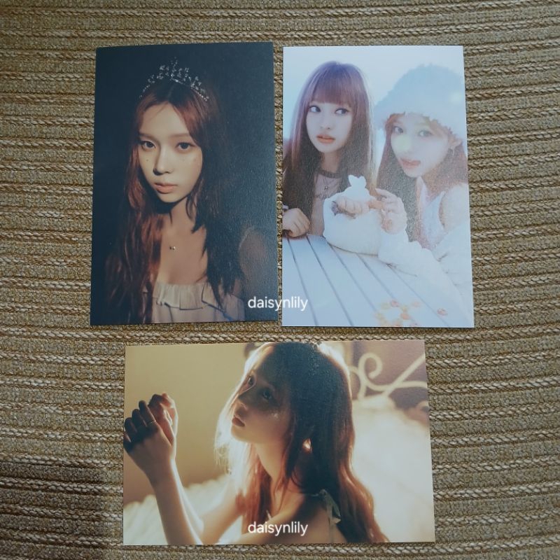Postcard Season Greeting SG 2022 Aespa Winter Ningning