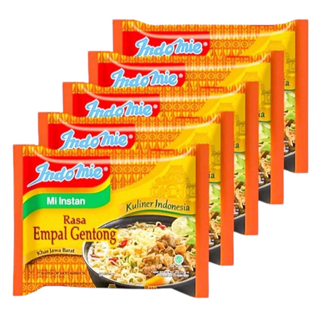 

Paket Indomie Kuliner Indonesia Empal Gentong / Mi Kocok (isi 5 pcs)