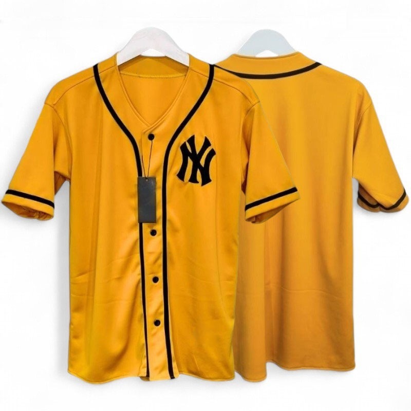 BAJU JERSEY BASEBALL NY TERBARU PRIA WANITA