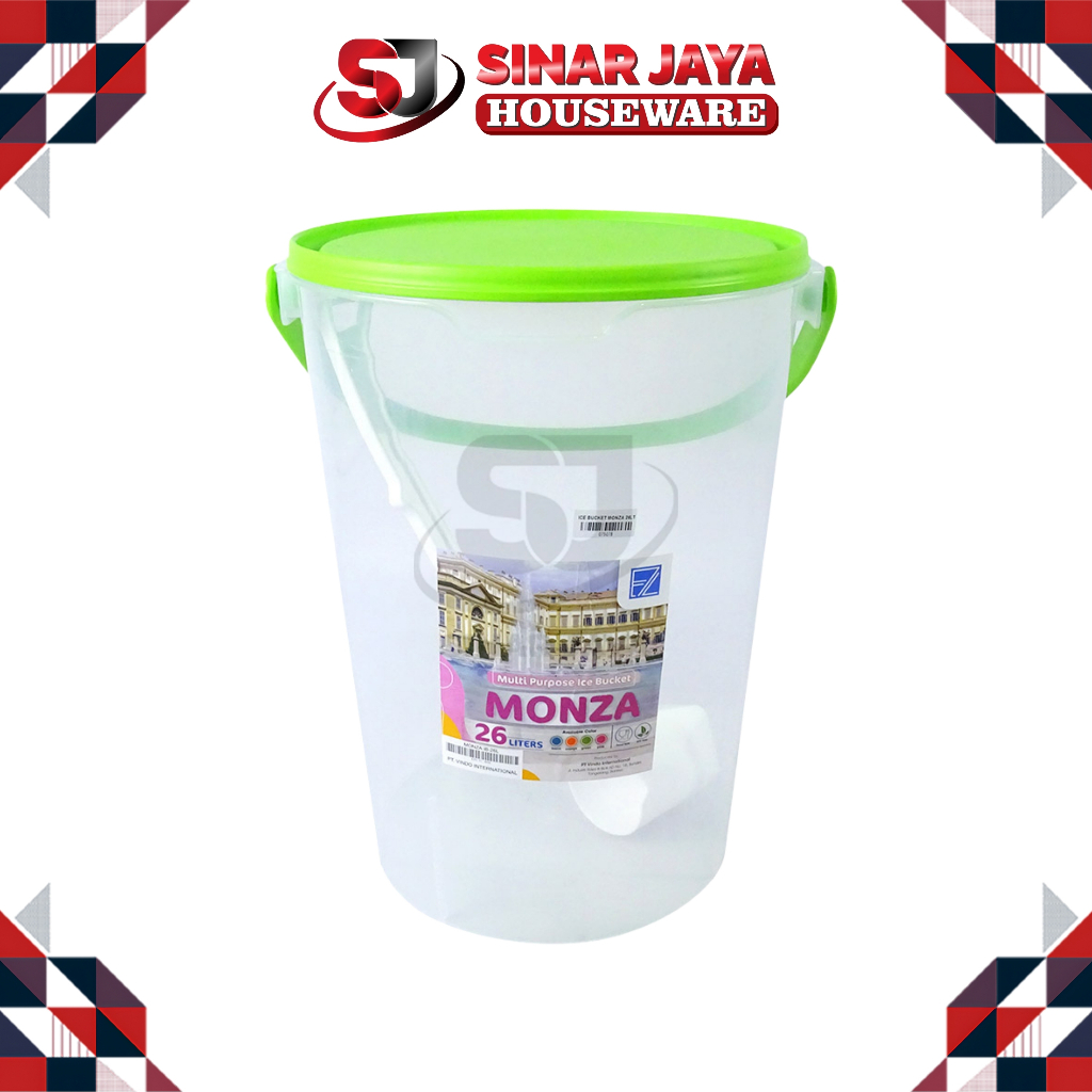 ICE BUCKET MONZA 26LT VINDO/Tempat Es Buah/Wadah Es Kuwut/Kontainer ES