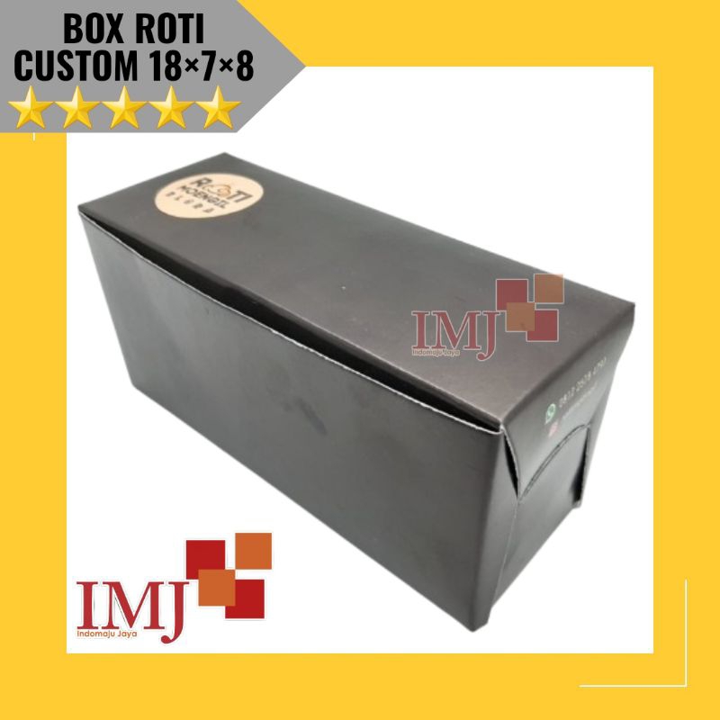 

BOX ROTI BROWNIES CUSTOM DESAIN 18x7x8 KARDUS DUS ROTI CUSTOM 18×7×8