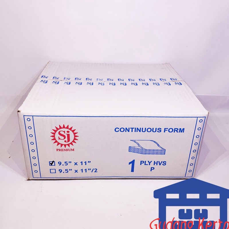 

Serba Murah SJ Premium Continuous Form 95 x 11 1 Ply HVS 76