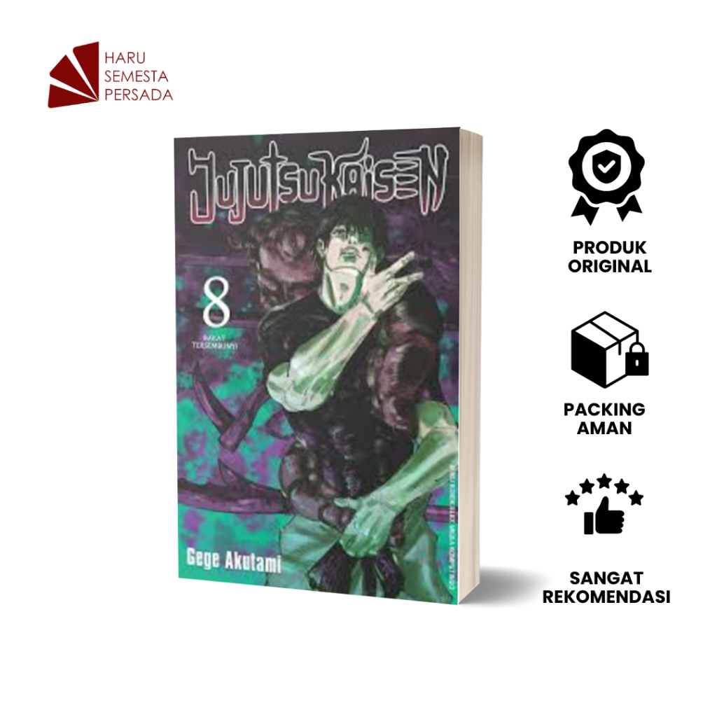 KOMIK JUJUTSU KAISEN 8 - GEGE AKUTAMI