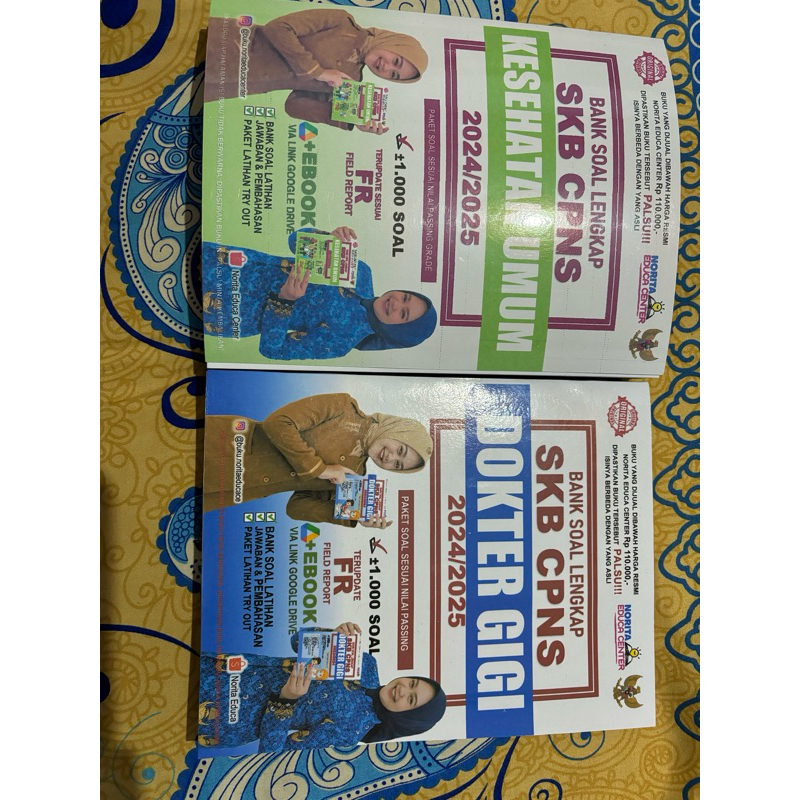 buku skb dokter gigi drg + kesehatan umum kesum cpns 2024/2025 norita