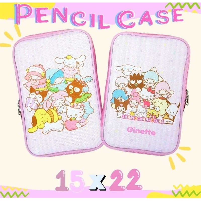 

PENCIL CASE CUSTOM 2 SISI MOTIF + CETAK NAMA ANAJ Art Case Kids TEMPAT PENSIL ANAK SEKOLAH SOUVENIR ULTAH