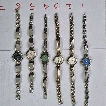 jam tangan arloji fashion rantai wanita VINTAGE barang jadul