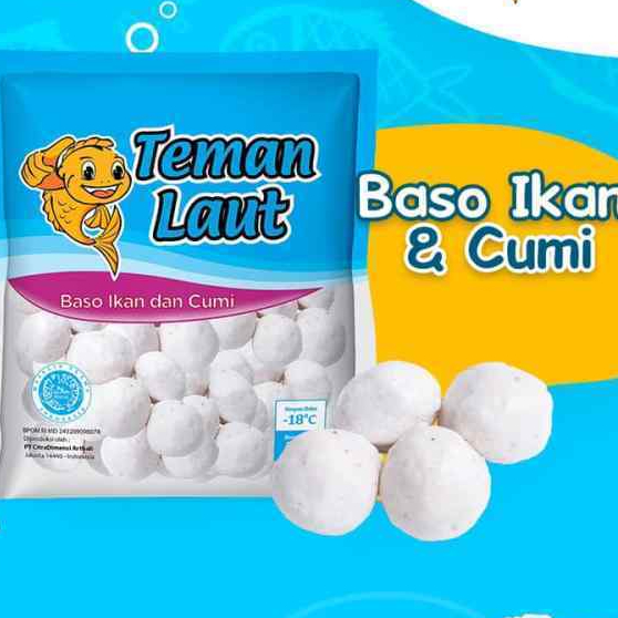 

Teman Laut bakso ikan dan cumi 500gr frozen