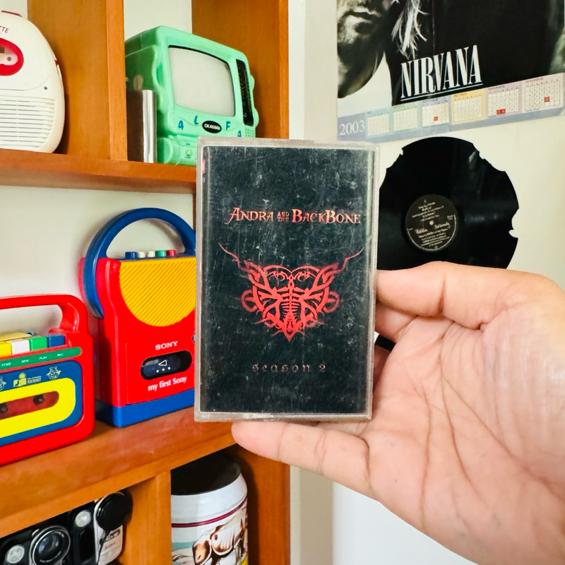 Kaset Pita / Tape / Walkman Andra and the BackBone Season 2 Original 100% Berfungsi / Tested Indones