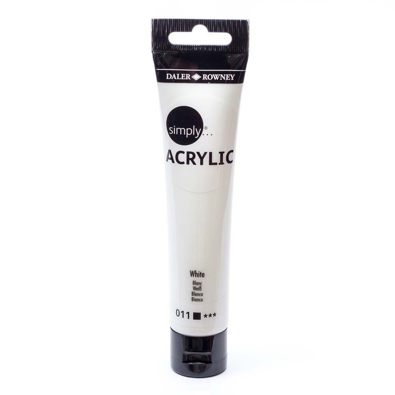 

Daler-Rowney Simply Acrylic 75ml Sl White
