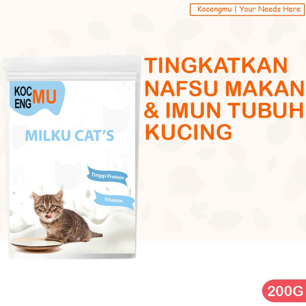 Susu Kucing Bayi Kitten 0 2 Bulan Susu Kucing Penggemuk Bulu Lebat Kucing Susu Kucing Baru Lahir Kit