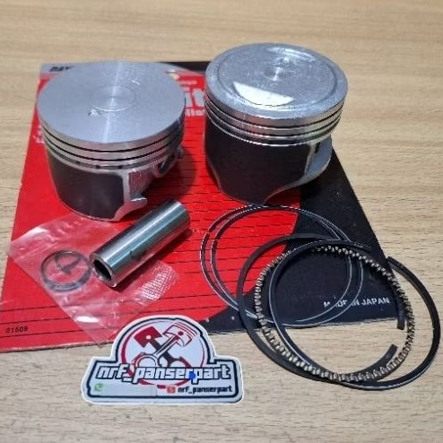 PISTON KIT SEHER SET RING SUZUKI SHOGUN 125 SMASH SHOGUN 110 SPIN SKYWAVE SKYDRIVE HAYATE ARASHI OS/