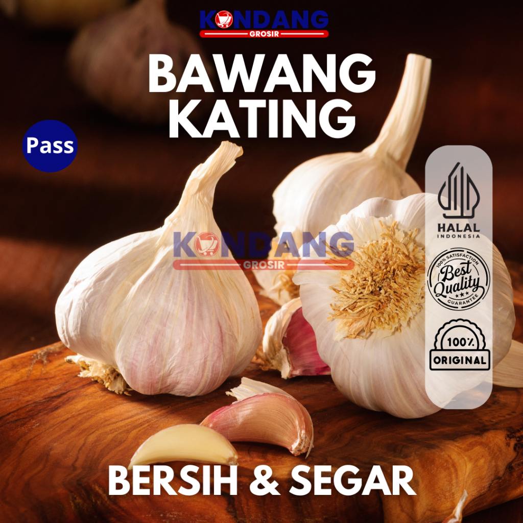 

100 Gr Bawang Putih Kating Sudah DI Sortir - Bawang Kating Pilihan 100 Gr