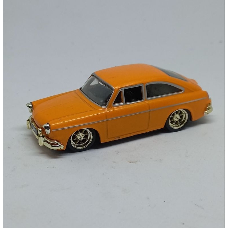 jada toys 1965 volkswagen 1600tl 1600 tl fastback v dubs 1/64 loose diecast