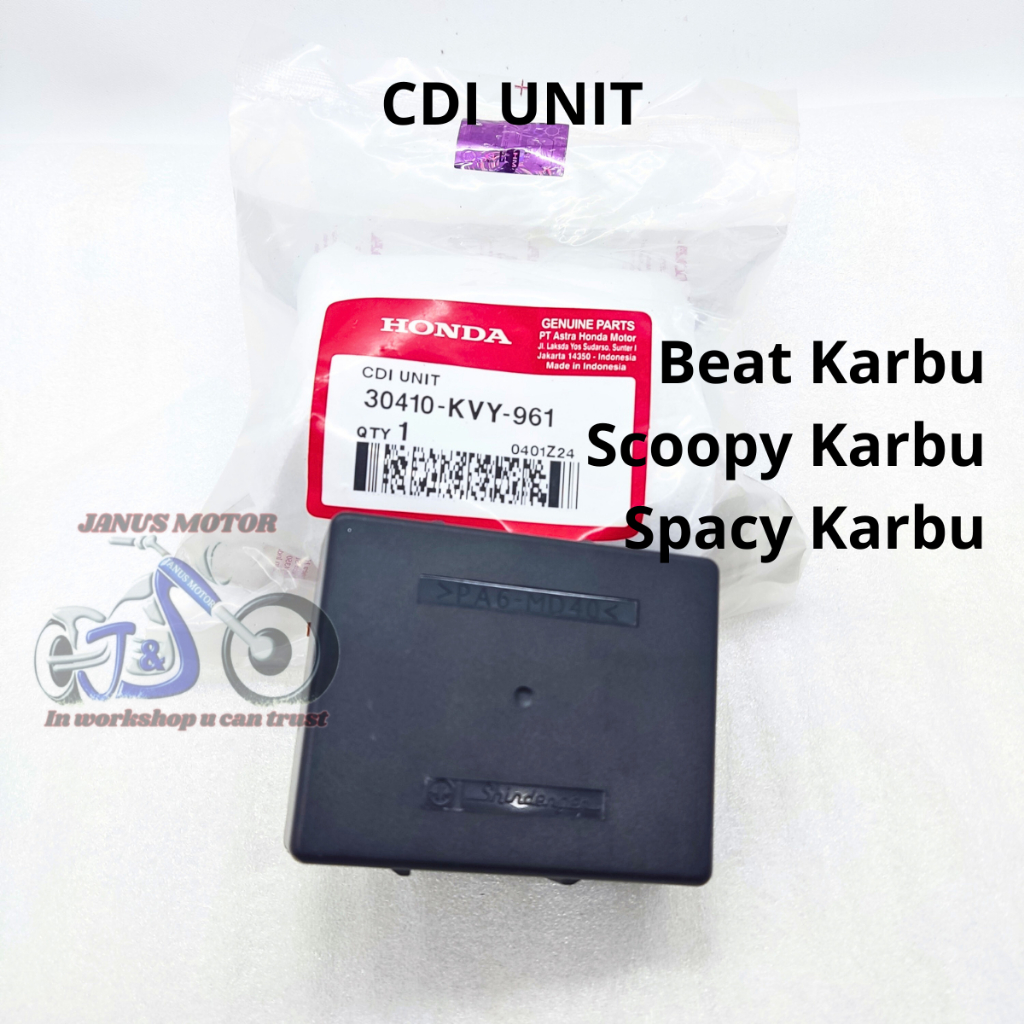 CDI Beat Karbu Scoopy Original Honda AHM HGP awet dan pengapian stabil ori asli