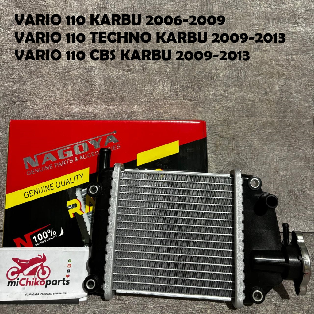 Radiator Vario 110 Lama Karbu Techno Karbu CBS Karbu Plus Tutup 2006 2007 2008 2009 2010 2011 2012 2