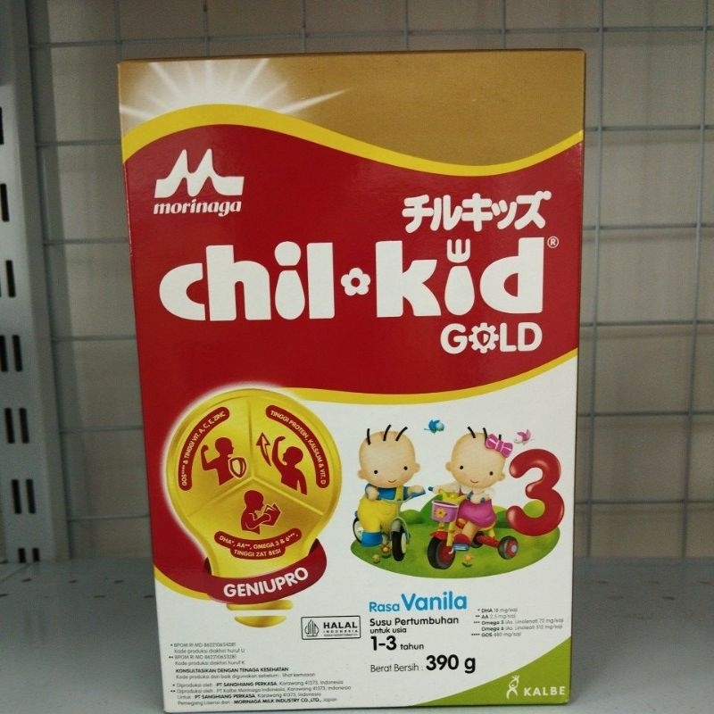 

Morinaga chilkid 1-3 tahun @390g