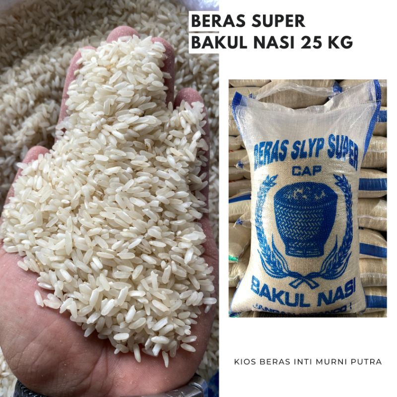 

Beras Super Bakul Nasi 100% Original 25 KG