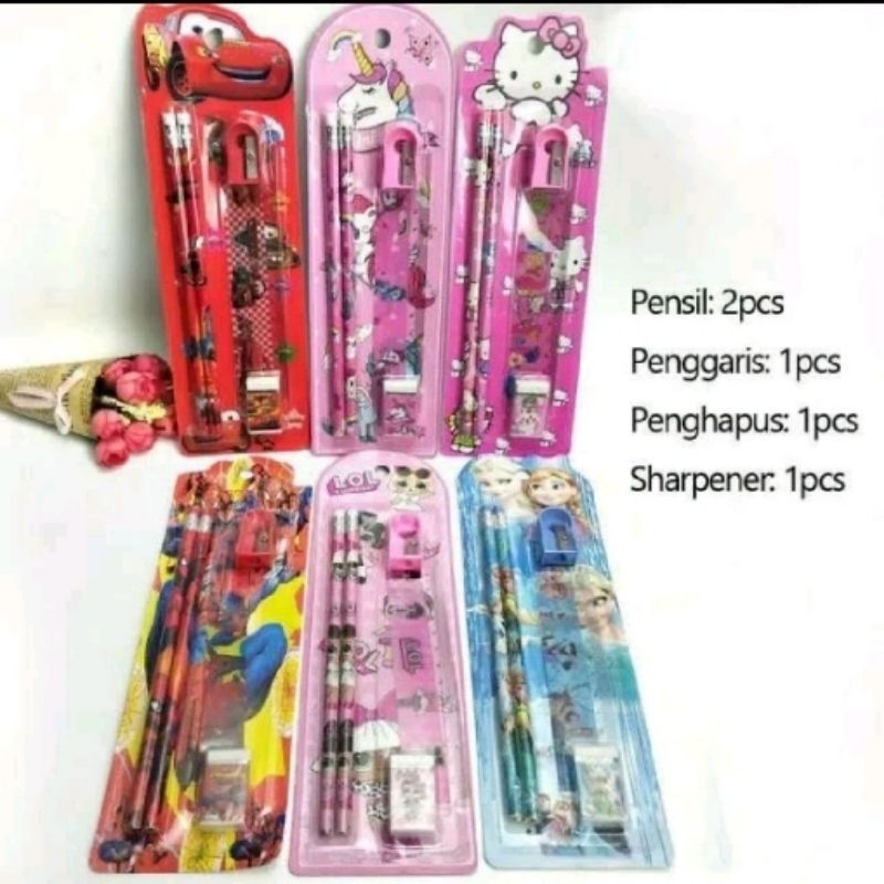 

Set alat tulis 5in1