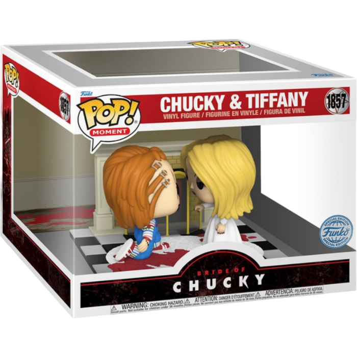 Funko POP Movies Moment Bride of Chucky - Chucky & Tiffany #1857
