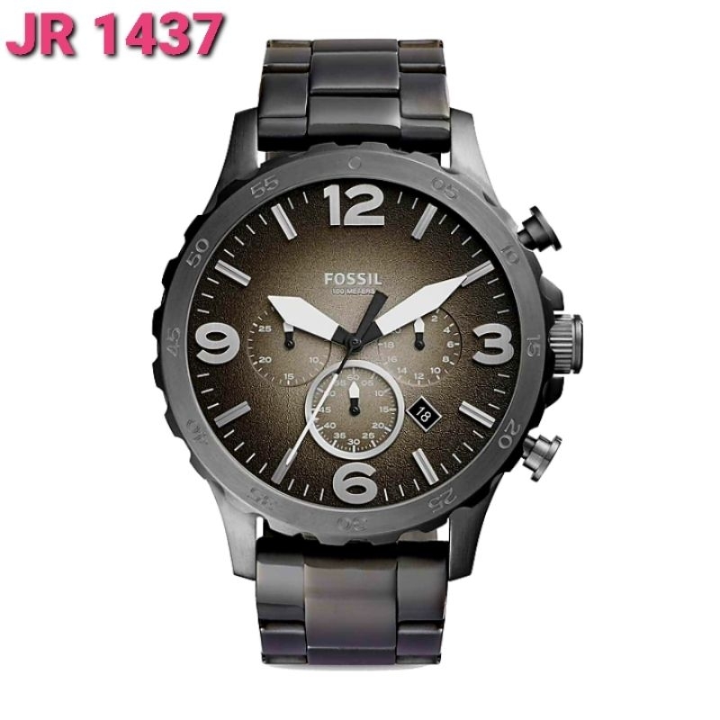 JAM TANGAN PRIA TERLARIS JR1437 / JR 1437 SERIES STRAP RANTAI LOSEPAC