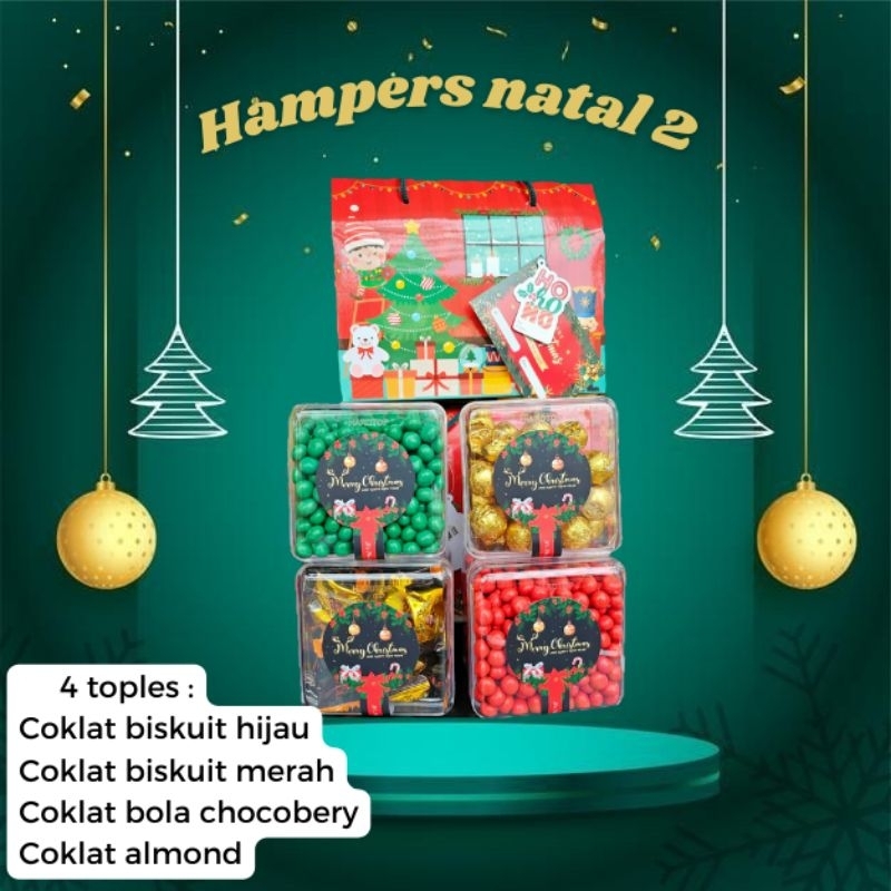

hampers parsel natal 4 toples