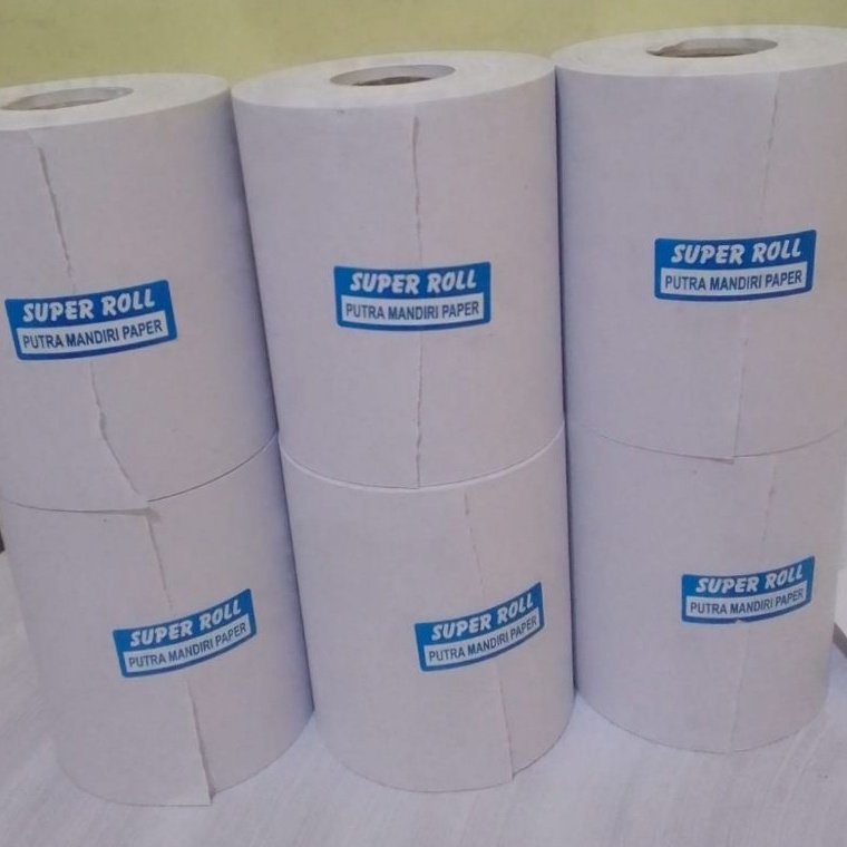 

je Ready Kertas kasir HVS 1PLY 75x55MM Paket 1 Roll T92