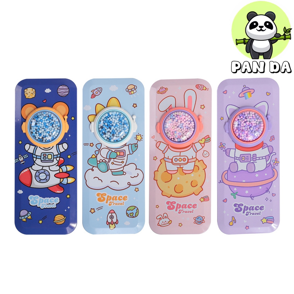 

KOTAK PENSIL B755 PENCIL CASE KOTAK PENYIMPANAN ALAT TULIS ATK MOTIF ASTRONAUT LUCU IMUT BUKA TUTUP